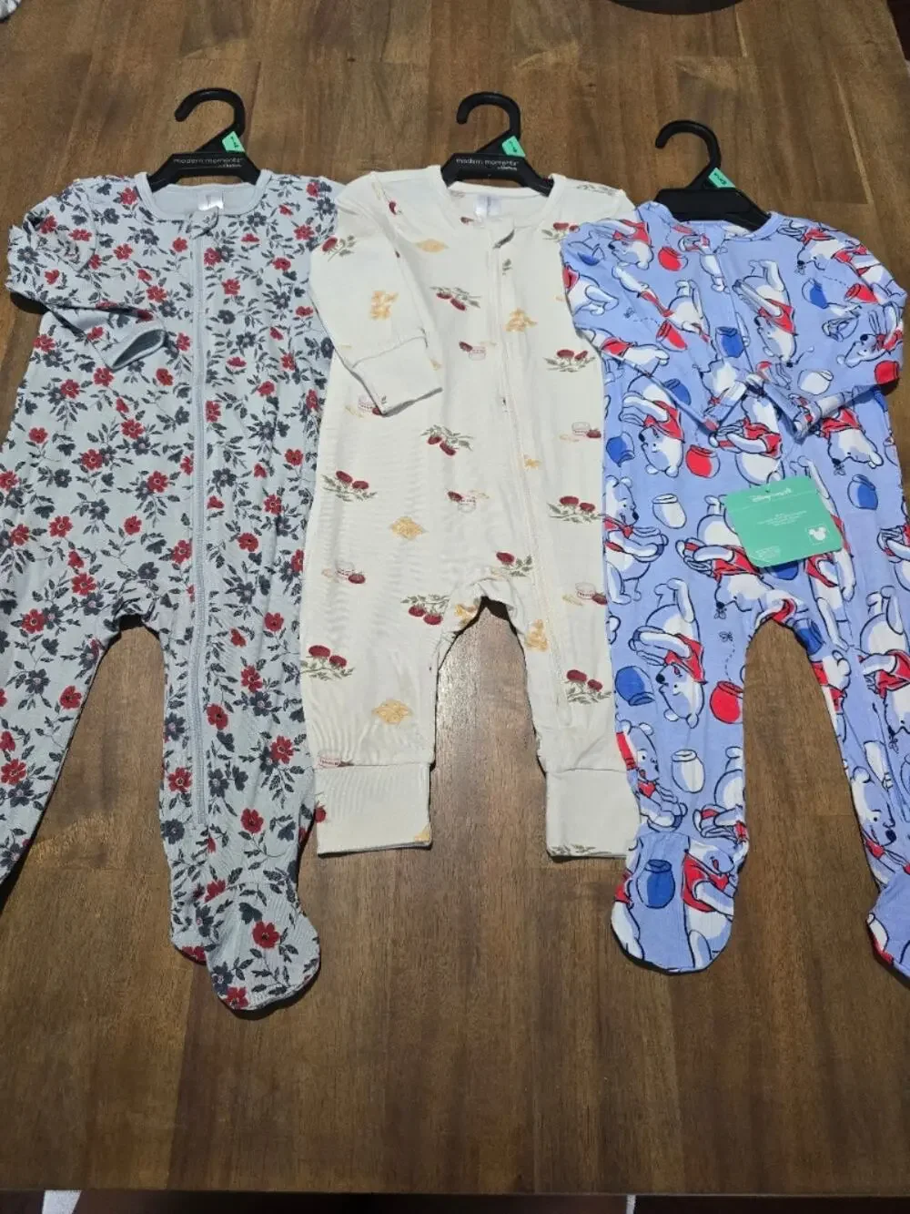 NWT Modern Moments by Gerber / Disney  Baby Girls LOT of 3 Bundle 6-9 Months